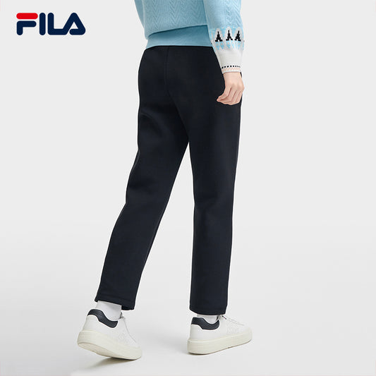 FILA CORE LIFESTYLE WHITE LINE GRENOBLE Women Knit Pants (Black)