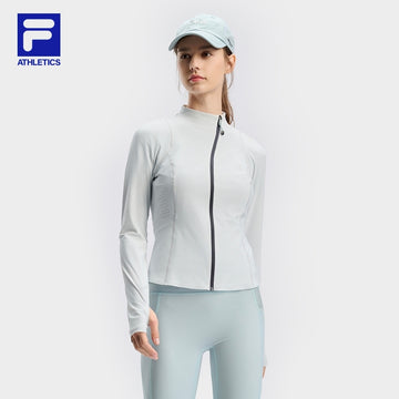 FILA CORE ATHLETICS BLACK Women Knit Top (Green)