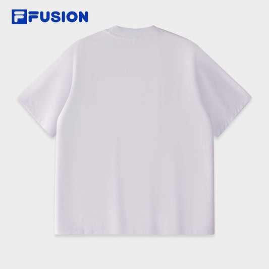 FILA FUSION INLINE URBAN TECH VR IN VIRTUAL REALITY Women Short Sleeves T-Shirt (Violet / White)