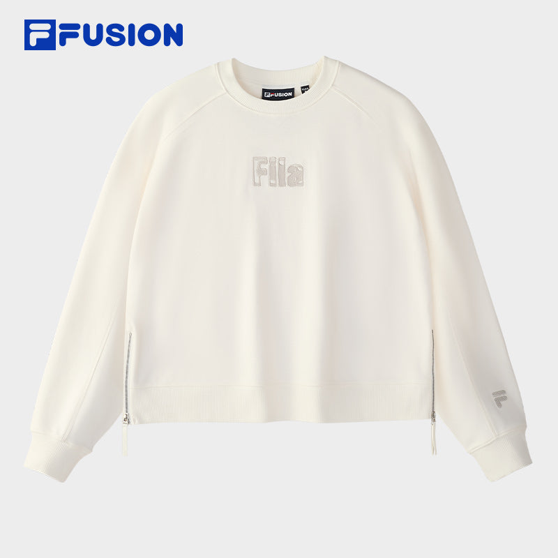 FILA FUSION INLINE FUSION X - WORKWEAR DANCE CITY GROOVE Women Sweatshirt (White)