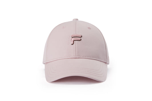 FILA FUSION INLINE FILA FUSION CLASSICS ACCESSORIES Unisex Baseball Cap (Beige / Black / Light Pink)