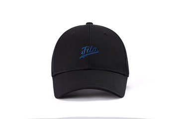 FILA FUSION INLINE FILA FUSION LIFE ACCESSORIES Unisex Baseball Cap (Black / Ash)