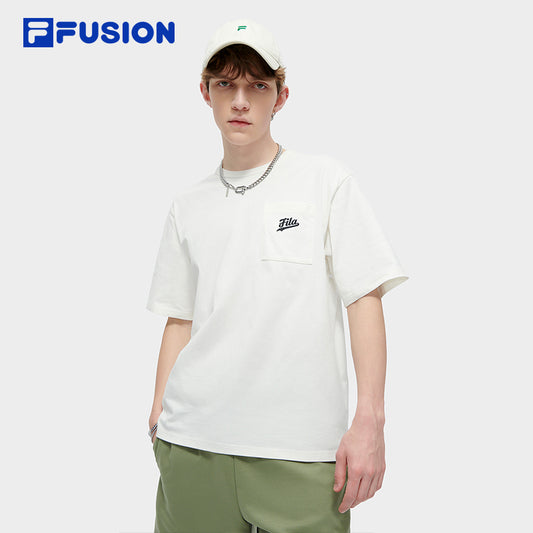 FILA FUSION INLINE CULTURE Men Short Sleeve T-shirt in White