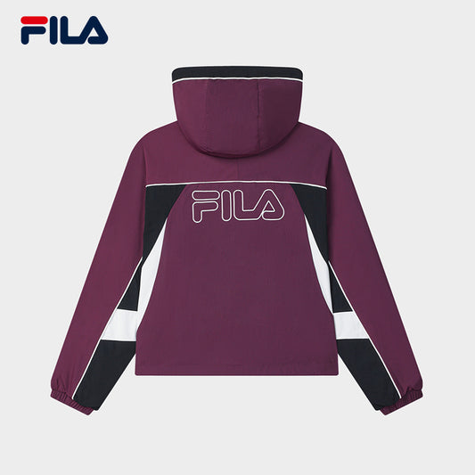 FILA CORE LIFESTYLE ORIGINALE VANGUARD EXPLORATION Women Woven Jacket (Purple)