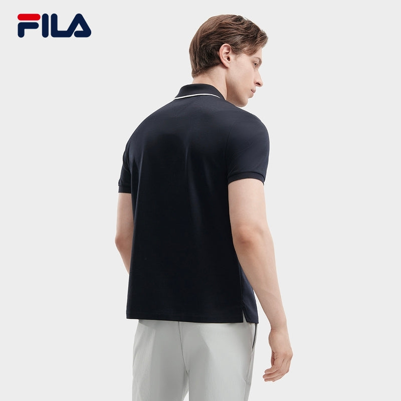 FILA CORE LIFESTYLE MODERN HERITAGE DNA FRENCH CHIC Men Short Sleeve P