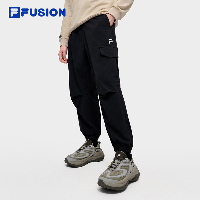 FILA FUSION INLINE URBAN TECH FUTURE TECH STREET Men Woven Pants (Black)