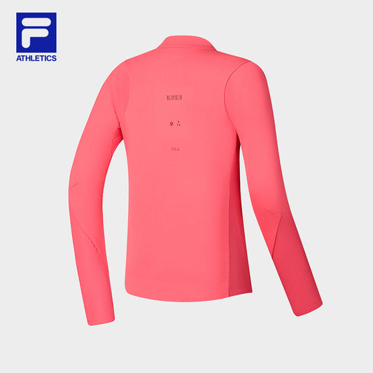 FILA CORE ATHLETICS FITNESS Women Long Sleeve Top (Red)