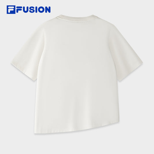 FILA FUSION INLINE FUSION X WORKWEAR STREET DOLPHIN Women Short Sleeves T-Shirt (White)