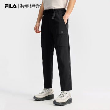 FILA CORE ATHLETICS EXPLORE X DUNHUANG MUSEUM Men Woven Pants (Black)