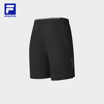 FILA CORE ATHLETICS TENNIS CITY TENNIS ACADEMY Men Woven Shorts (Black)