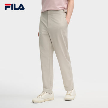 FILA CORE LIFESTYLE MILANO STROLLING MILAN Men Woven Pants (Light Khaki)