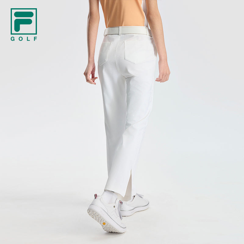 FILA CORE ATHLETICS GOLF (DP WORLD TOUR) Women Woven Pants (White)