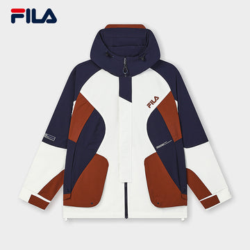 FILA CORE LIFESTYLE ORIGINALE FÊTE DE LA MUSIQUE Men Jacket (With Hoodie) (Brown)