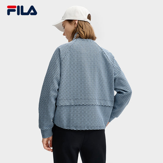 FILA CORE LIFESTYLE WHITE LINE THE GALLERIA VITTORIO EMANUELE II Women Jacket (Blue)