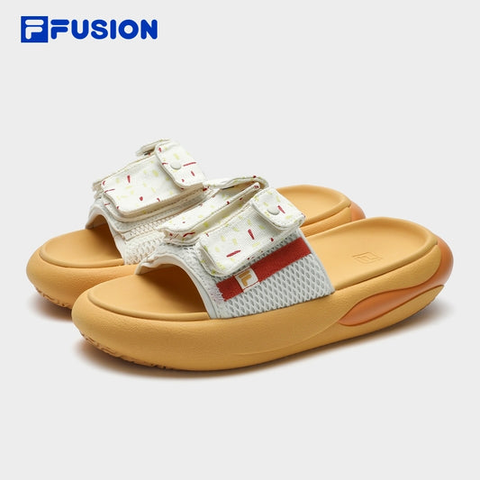 FILA FUSION Women's Lifestyle ZIP UP Modern Slippers (3 Colors available)