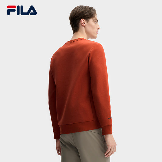 FILA CORE LIFESTYLE WHITE MILAN DESIGN WEEK Men Sweatshirt  (Red / Turquoise / White)