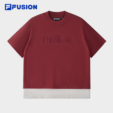 FILA FUSION INLINE FUSION X WORKWEAR STREET DOLPHIN Women Short Sleeves T-Shirt (Red)