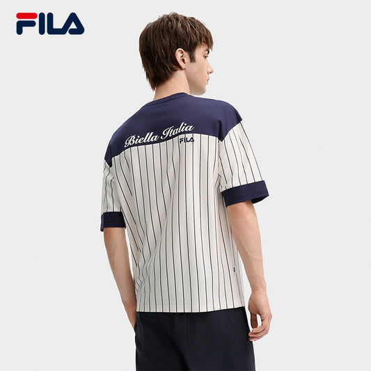 FILA CORE LIFESTYLE ORIGINALE FRENCH TENNIS CLUB Men Short Sleeve T-shirt (White)