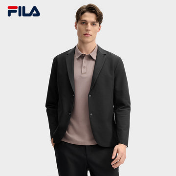 FILA CORE LIFESTYLE BLUE QUADRILATERO AESTHETICS Men Causual Suit (Black)