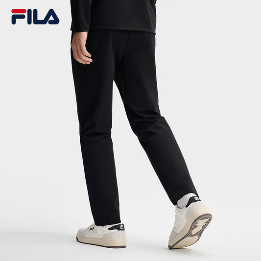 FILA CORE LIFESTYLE BLUE ART BRERA Men Woven Pants (Black / Grey)