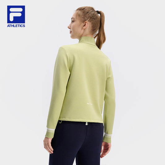 FILA CORE ATHLETICS TENNIS APRÈS-COURT Women Sweatshirt (Light Green / White)