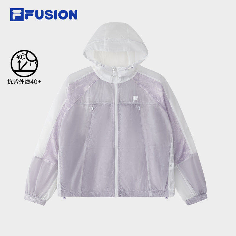 FILA FUSION INLINE URBAN TECH Women Sun-protection Jacket UPF50+ (Violet)