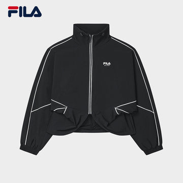 FILA CORE LIFESTYLE MILANO Women Cropped Jacket (Black)