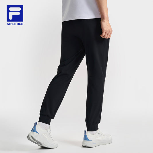 FILA CORE ATHLETICS FITNESS MEN ARTE ELEGANTE Men Knit Pants (Black)