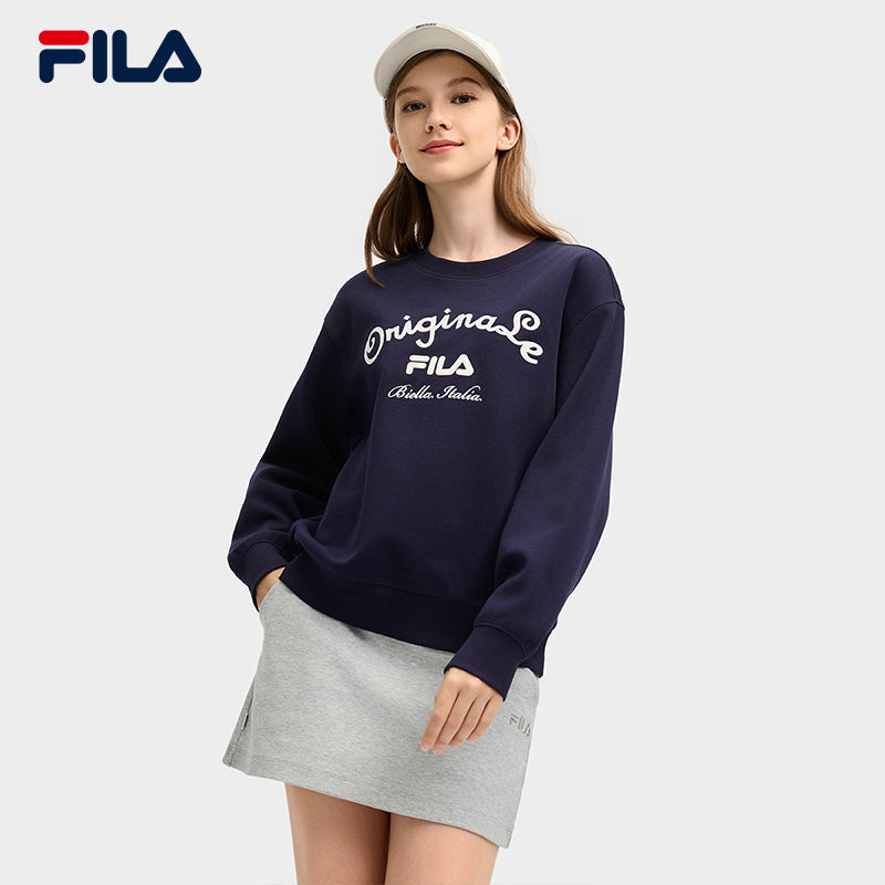 FILA CORE LIFESTYLE ORIGINAL VINTAGE TENNIS CLUB Women Sweatshirt (Blue / White)