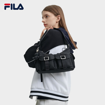 FILA CORE LIFESTYLE Women Crossbody Bag (Black / Matcha Khaki)