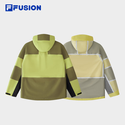 FILA FUSION INLINE URBAN TECH VR IN VIRTUAL REALITY Men Two-Way Jacket (Yellow)