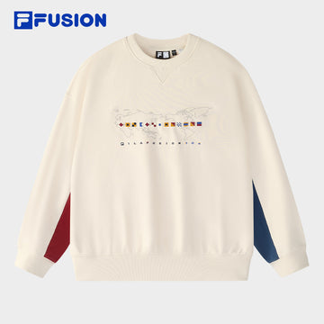 FILA FUSION CROSS OVER FILA X DOE LAND AHOY Men Sweatshirt (Beige)