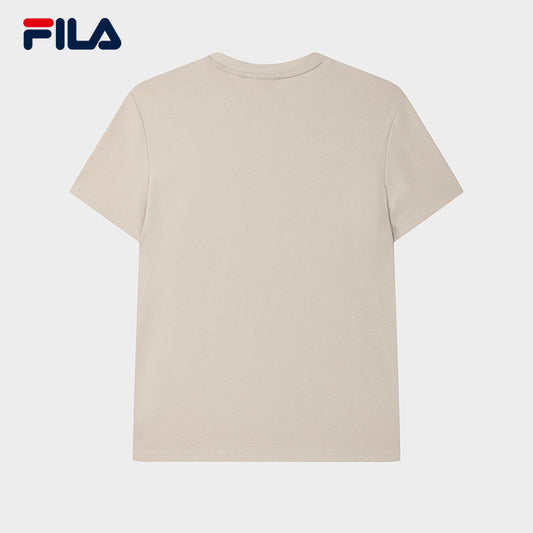 FILA CORE LIFESTYLE MILANO STROLLING MILAN Women Short Sleeves T-Shirt (Light Khaki)