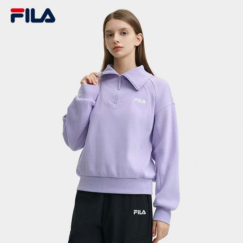 FILA CORE LIFESTYLE FILA ORIGINALE MAGIC LINE Women Sweatshirt (Purple)