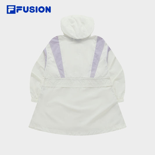 FILA FUSION BASKETBALL INLINE UNIFORM Women's Jacket with UV Protection in White (ComFi Shield)
