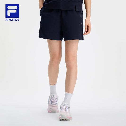 FILA CORE ATHLETICS FITNESS Women Knitted Shorts (Navy)