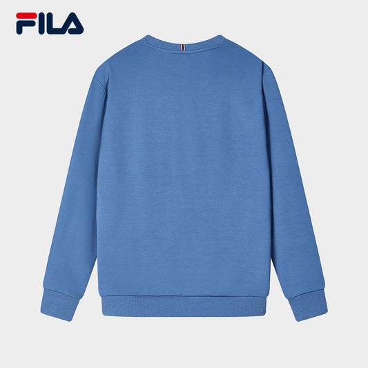 FILA CORE HYBRID CLASSIC MODERN HERITAGE Mens Pullover Sweater in Blue
