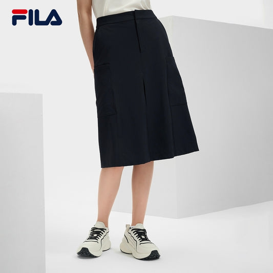 FILA CORE LIFESTYLE MODERN HERITAGE THE LOUVRE PALACE Women Skirt (Navy)