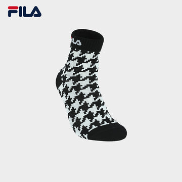 FILA CORE LIFESTYLE  Women Middle Socks (Black / Light Blue)