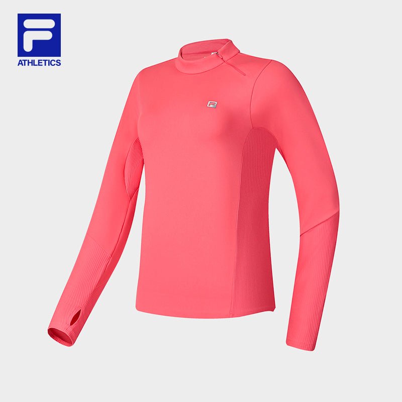 FILA CORE ATHLETICS FITNESS Women Long Sleeve Top (Red)