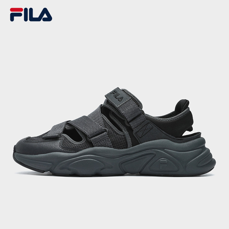 FILA CORE MARS FASHION ORIGINALE Men Sandal Shoes (Black/Grey)