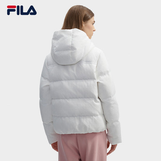 FILA CORE LIFESTYLE WHITE LINE GRENOBLE Women Down Jacket (White)