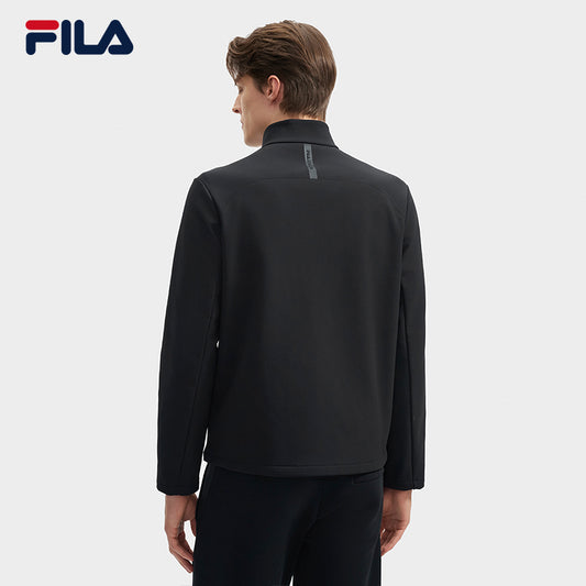 FILA CORE LIFESTYLE WHITE LINE GRENOBLE Men Jacket (Black)