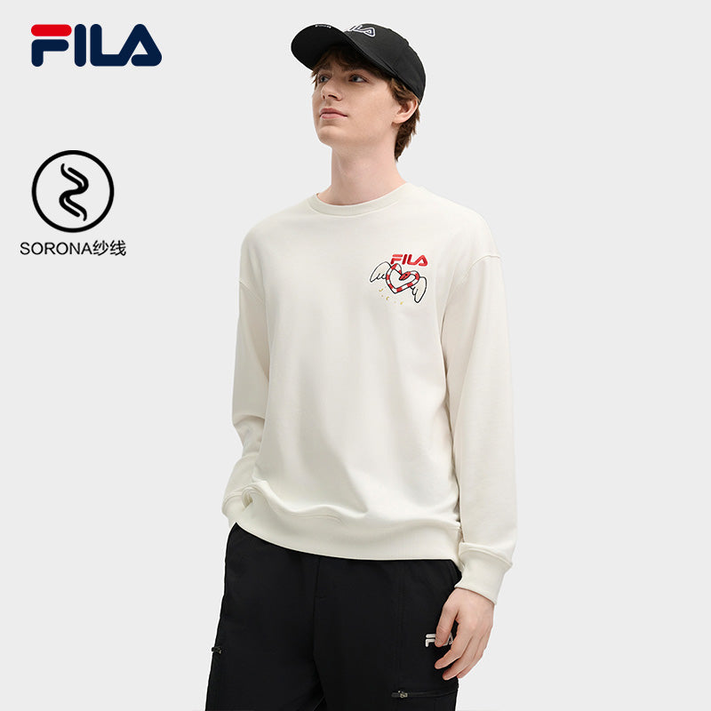 FILA CORE LIFESTYLE ORIGINALE FILA SOPHEY Men Sweatshirt (White)