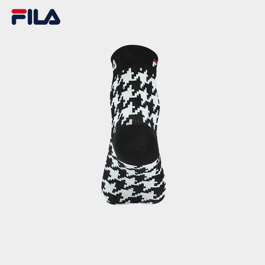 FILA CORE LIFESTYLE  Women Middle Socks (Black / Light Blue)