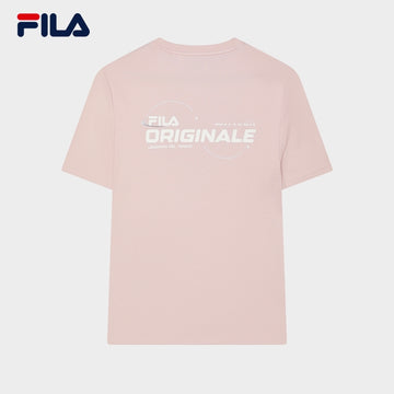 FILA CORE WHITE LINE FILA ORIGINALE Men Short Sleeve T-shirt in Pink