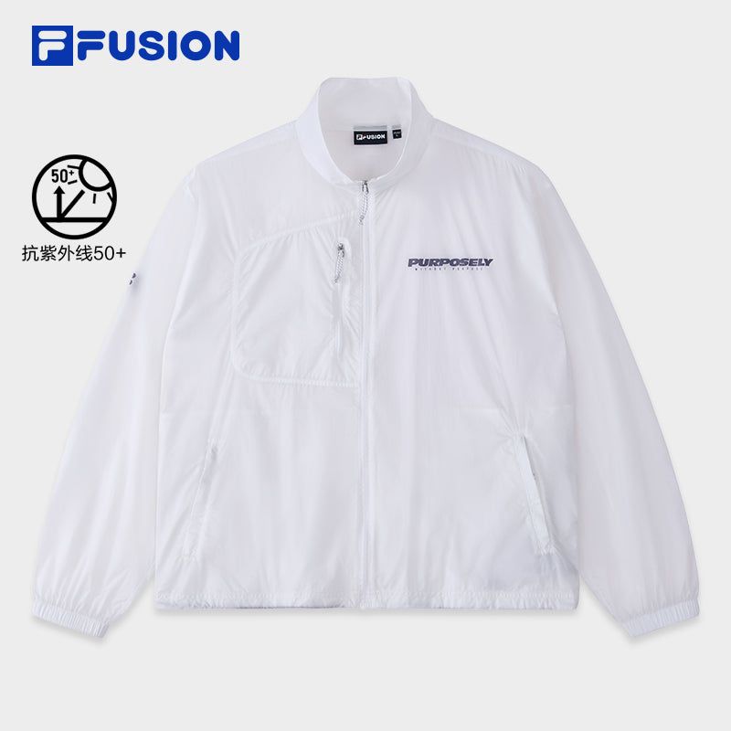 FILA FUSION INLINE URBAN TECH Men Sun-proof Jacket (White)