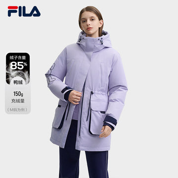 FILA CORE LIFESTYLE FILA ORIGINALE MAGIC LINE Women Mid Length Down Jacket (Purple)