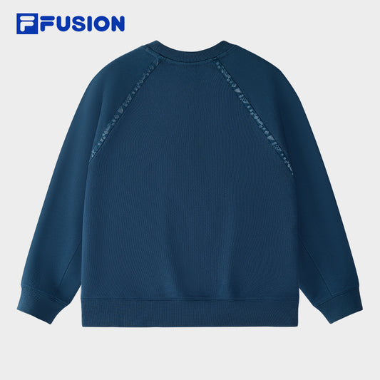 FILA FUSION CROSS OVER FILA X DOE LAND AHOY Women Sweatshirt (Blue)