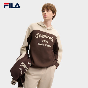 FILA CORE LIFESTYLE ORIGINAL VINTAGE TENNIS CLUB Men Hoodie (Brown)